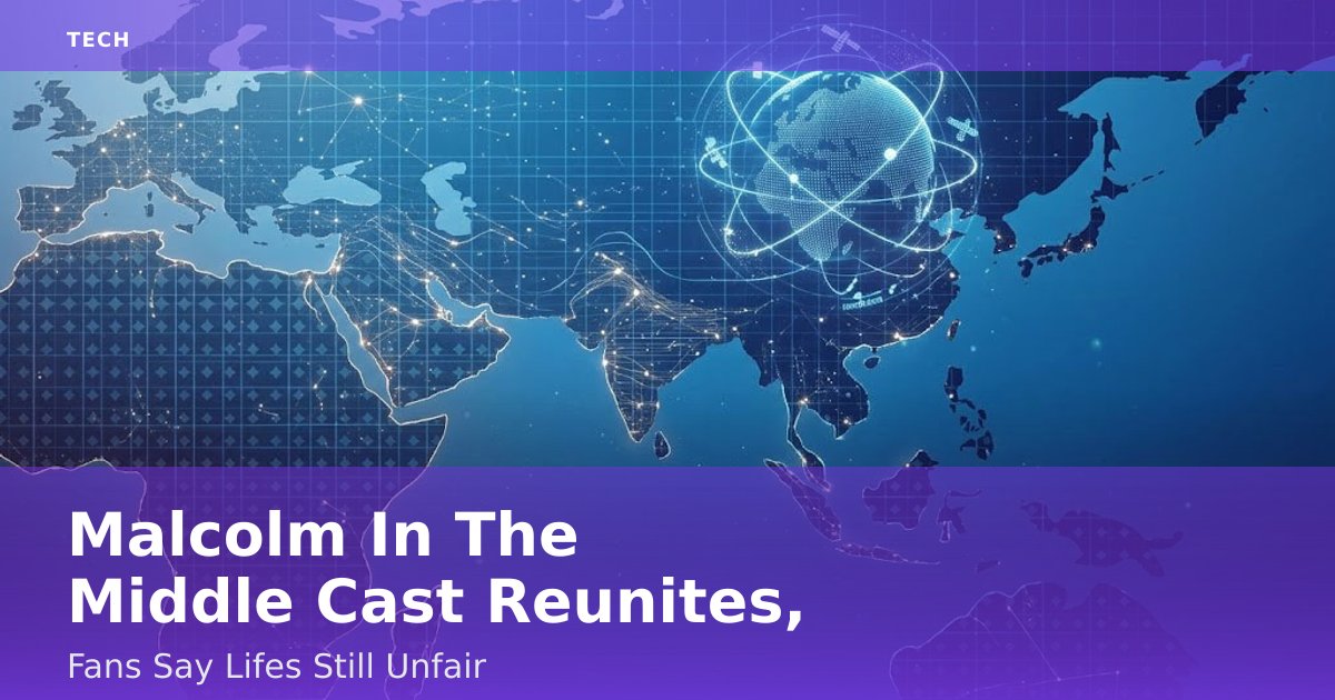 "Malcolm In The Middle" Cast Reunites, Fans Say Life's Still Unfair