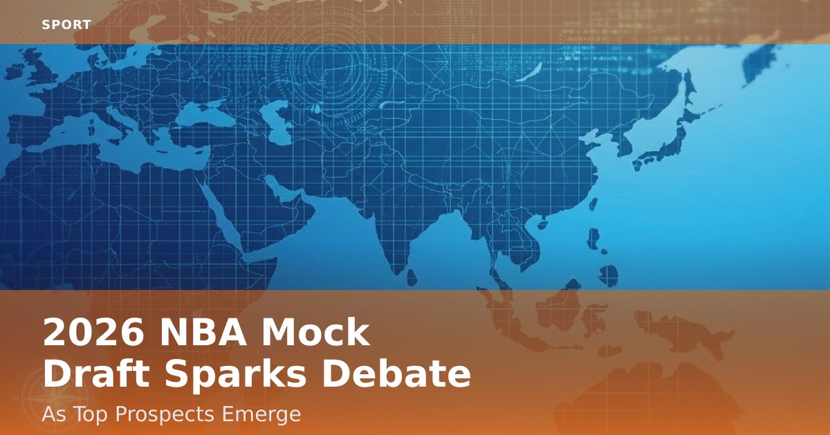 2026 NBA Mock Draft Sparks Debate As Top Prospects Emerge