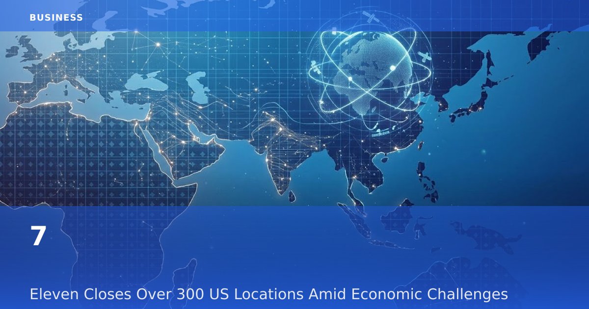 7-Eleven Closes Over 300 US Locations Amid Economic Challenges