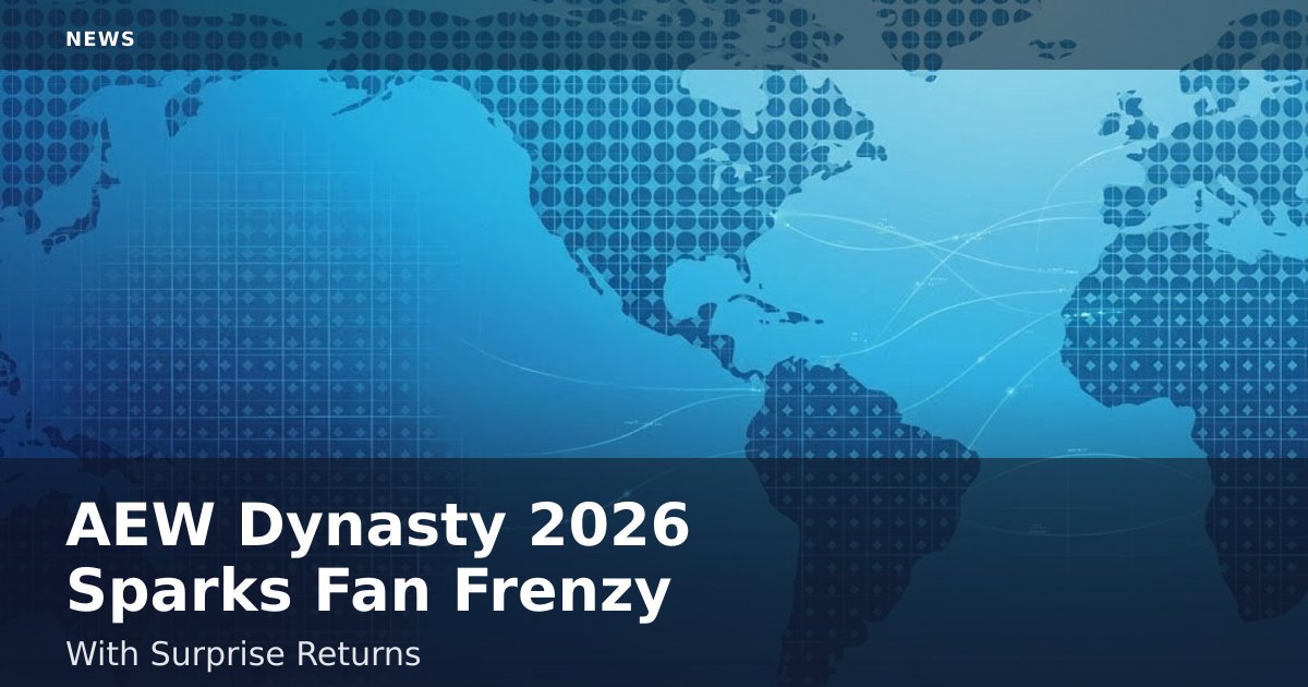 AEW Dynasty 2026 Sparks Fan Frenzy With Surprise Returns