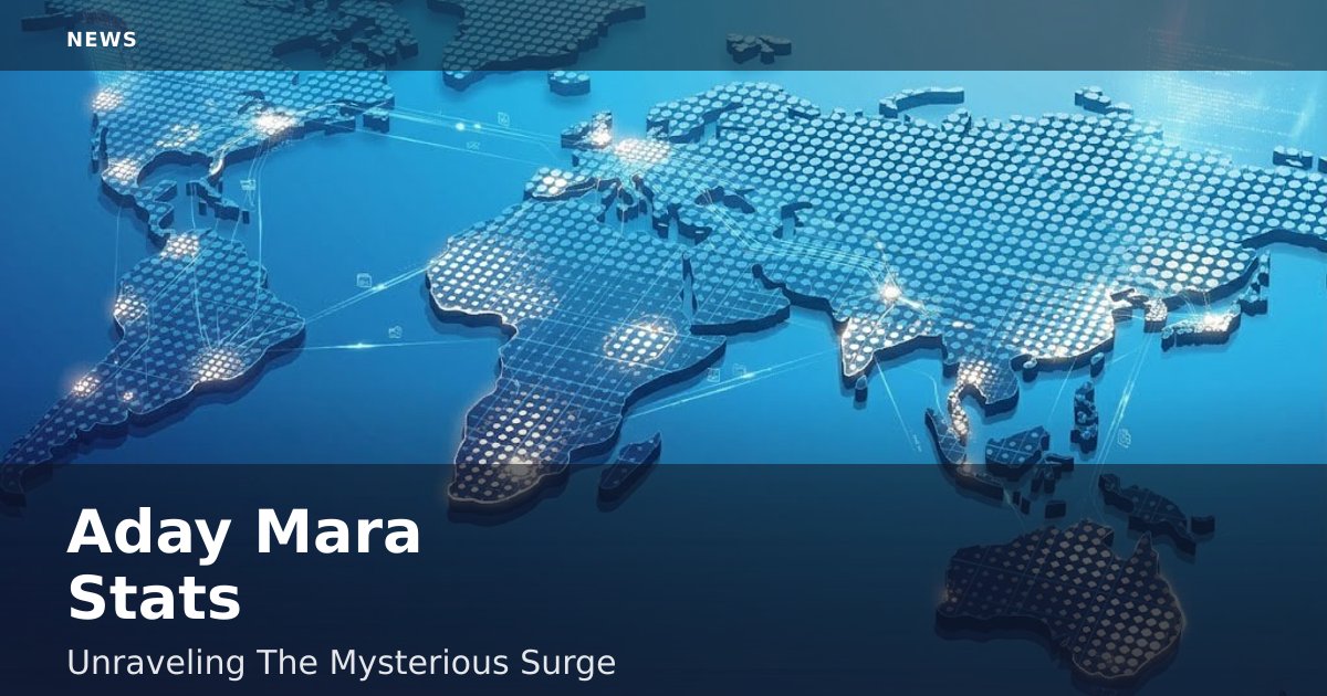 Aday Mara Stats: Unraveling The Mysterious Surge