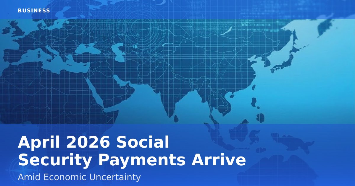 April 2026 Social Security Payments Arrive Amid Economic Uncertainty