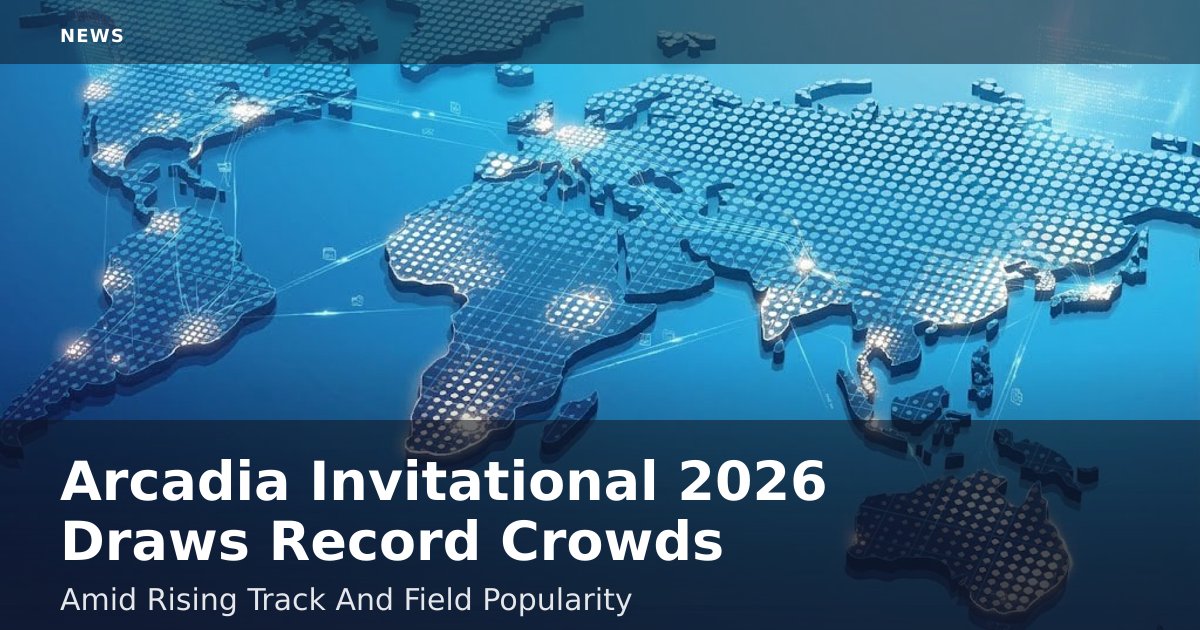 Arcadia Invitational 2026 Draws Record Crowds Amid Rising Track And Field Popularity