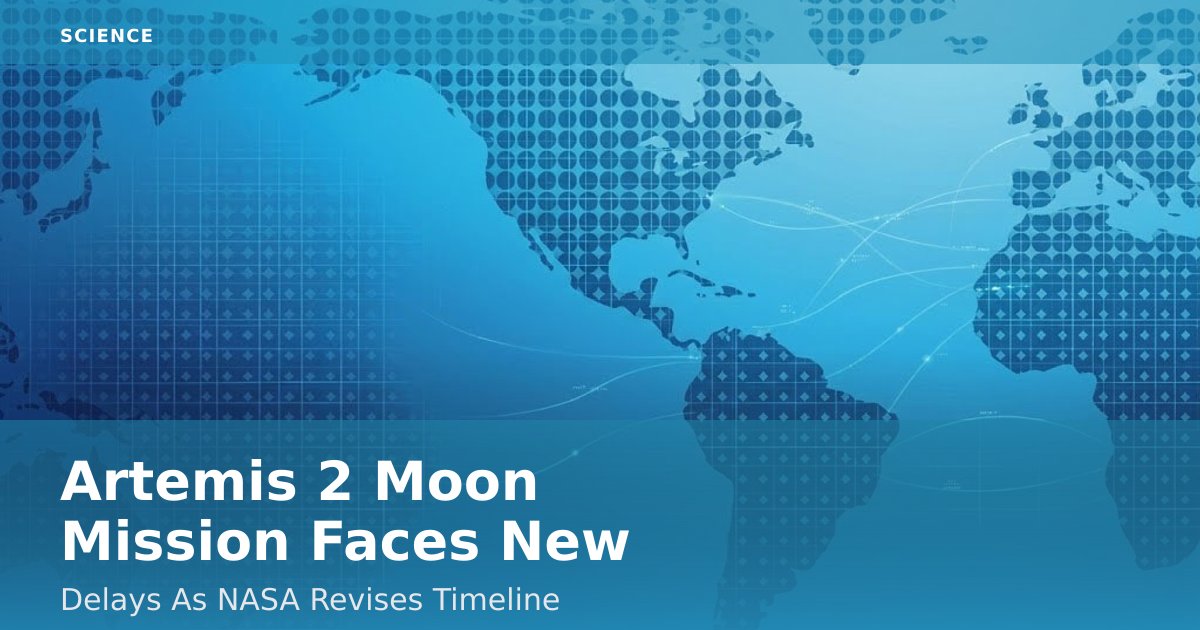 Artemis 2 Moon Mission Faces New Delays As NASA Revises Timeline