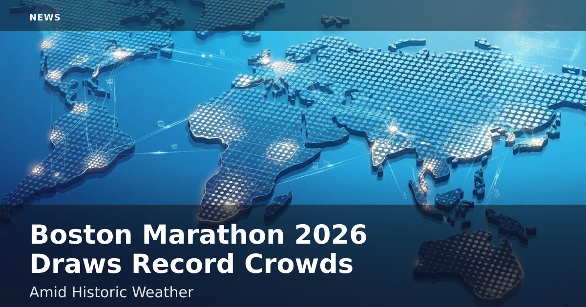 Boston Marathon 2026 Draws Record Crowds Amid Historic Weather