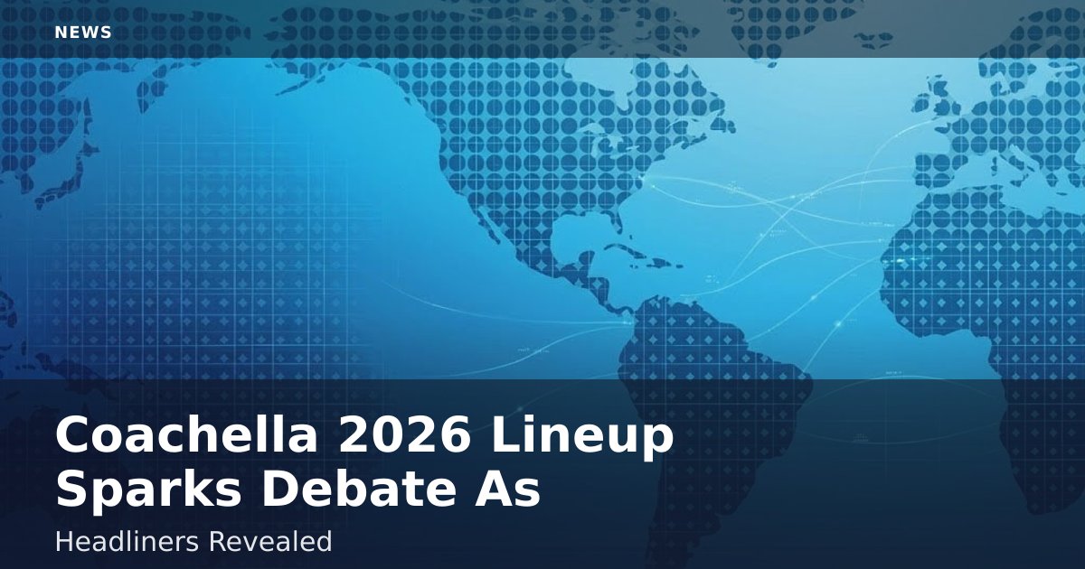 Coachella 2026 Lineup Sparks Debate As Headliners Revealed