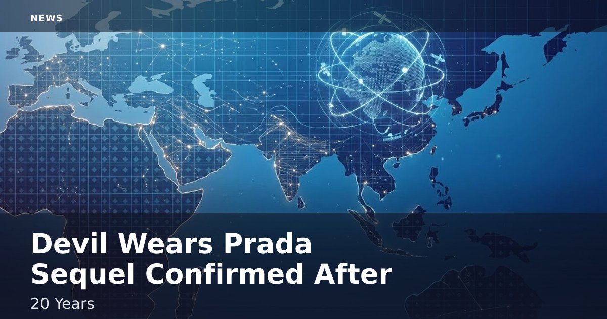 Devil Wears Prada Sequel Confirmed After 20 Years