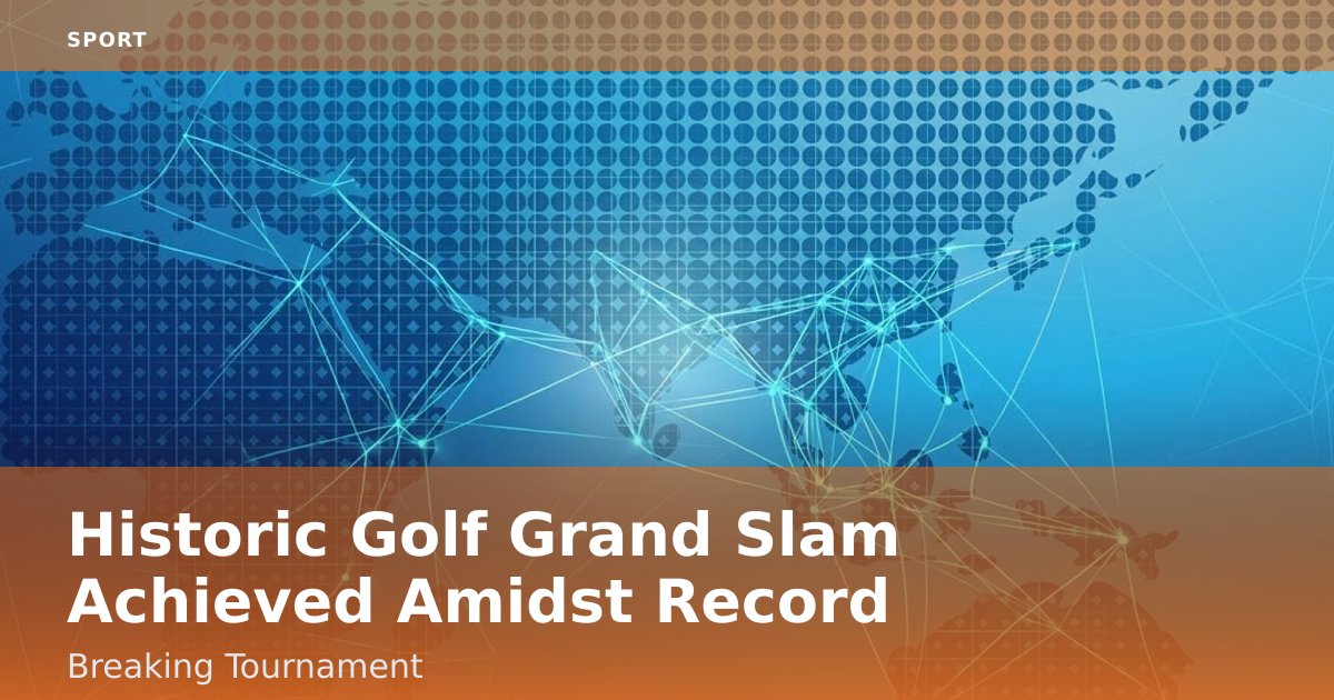 Historic Golf Grand Slam Achieved Amidst Record-Breaking Tournament