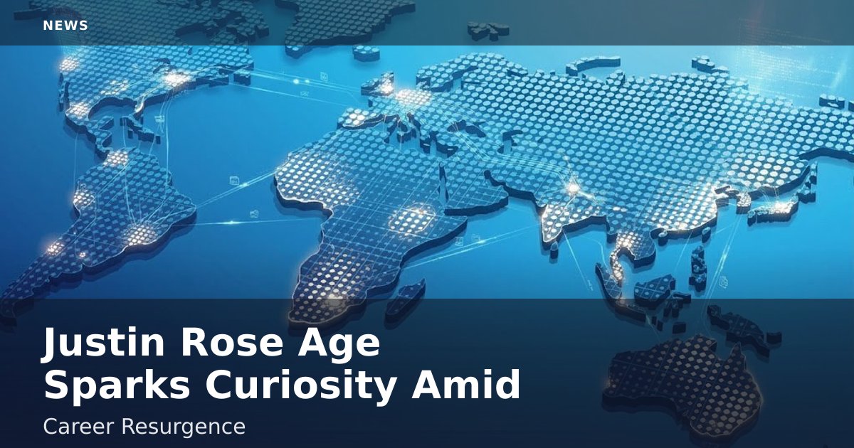 Justin Rose Age Sparks Curiosity Amid Career Resurgence