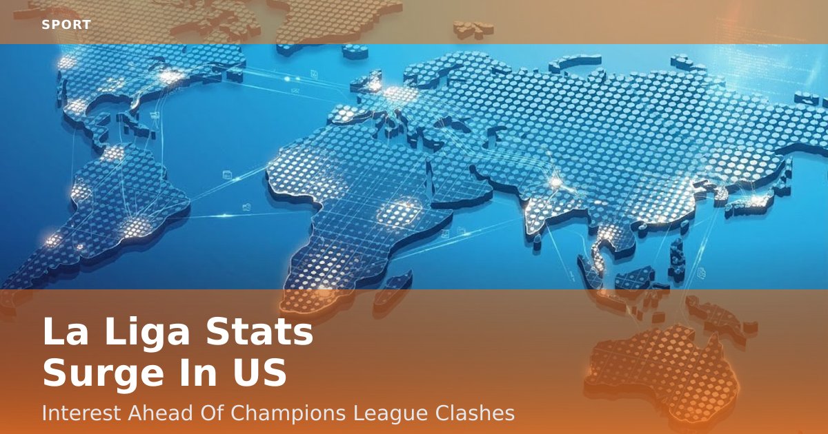 La Liga Stats Surge In US Interest Ahead Of Champions League Clashes