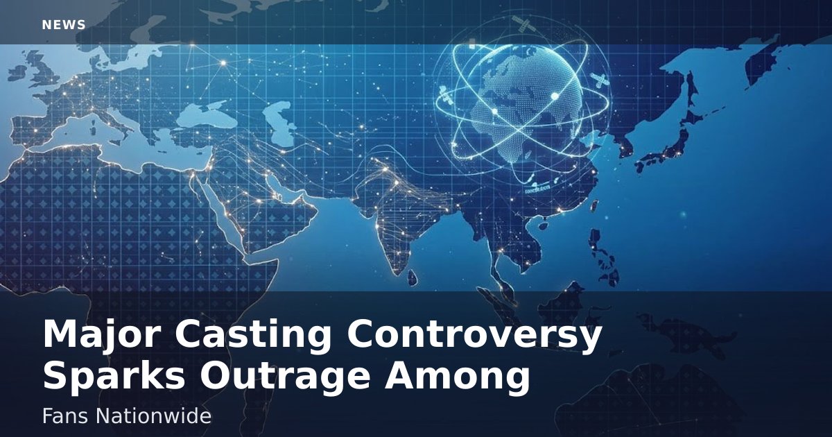 Major Casting Controversy Sparks Outrage Among Fans Nationwide