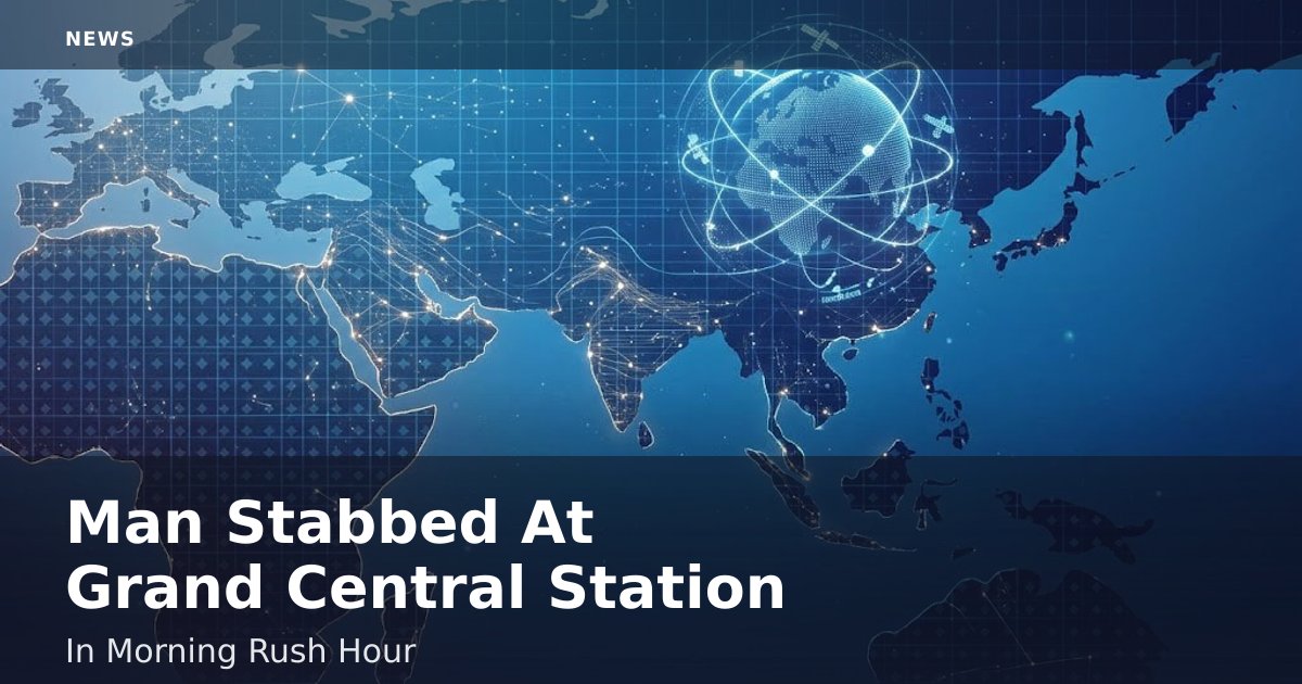 Man Stabbed At Grand Central Station In Morning Rush Hour