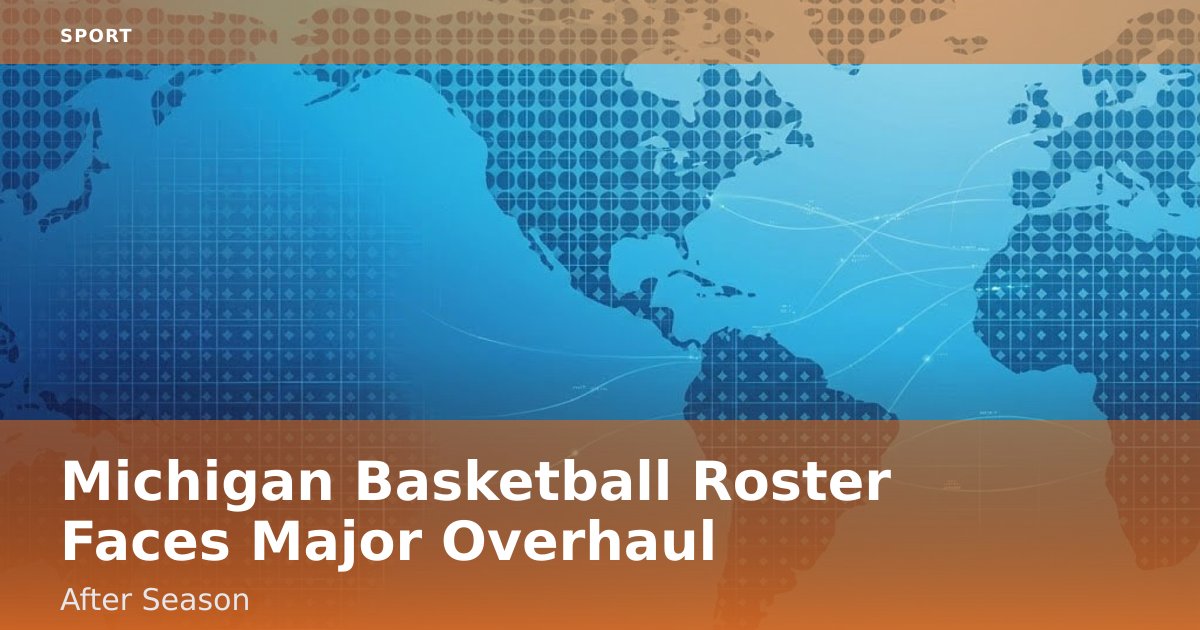 Michigan Basketball Roster Faces Major Overhaul After Season