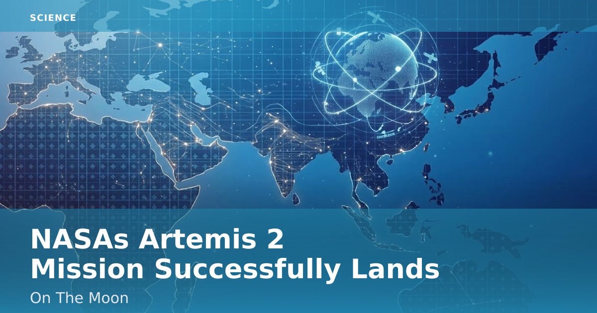 NASA's Artemis 2 Mission Successfully Lands On The Moon