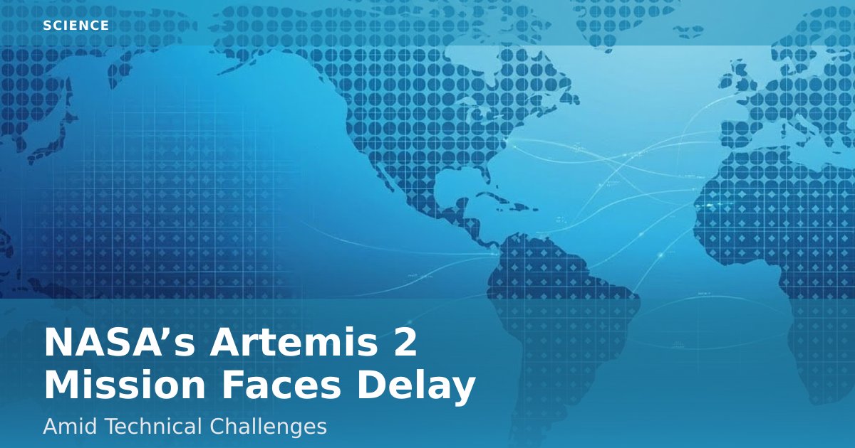 NASA’s Artemis 2 Mission Faces Delay Amid Technical Challenges