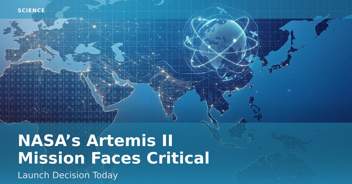 NASA’s Artemis II Mission Faces Critical Launch Decision Today