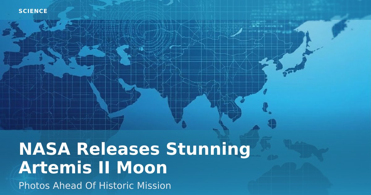 NASA Releases Stunning Artemis II Moon Photos Ahead Of Historic Mission