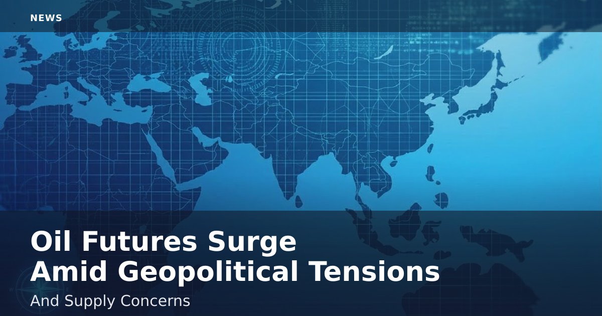 Oil Futures Surge Amid Geopolitical Tensions And Supply Concerns
