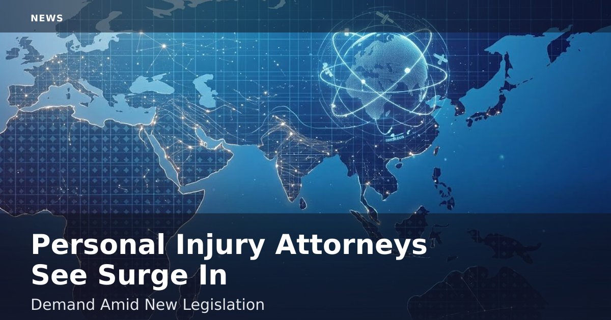 Personal Injury Attorneys See Surge In Demand Amid New Legislation