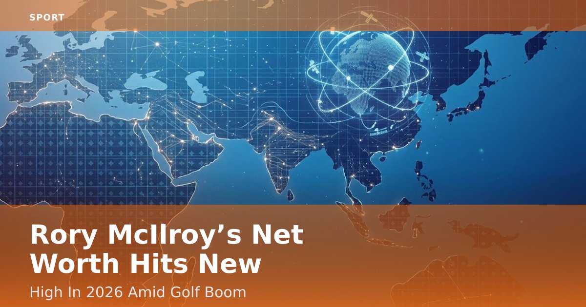 Rory McIlroy’s Net Worth Hits New High In 2026 Amid Golf Boom