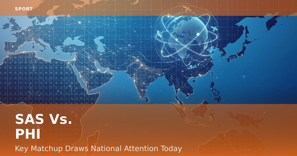 SAS Vs. PHI: Key Matchup Draws National Attention Today