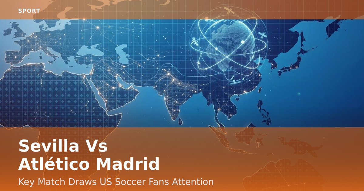 Sevilla Vs Atlético Madrid: Key Match Draws US Soccer Fans' Attention