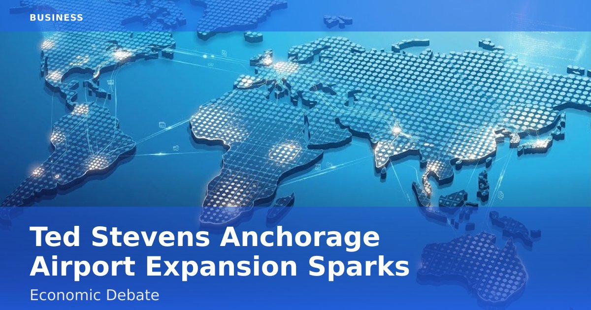Ted Stevens Anchorage Airport Expansion Sparks Economic Debate