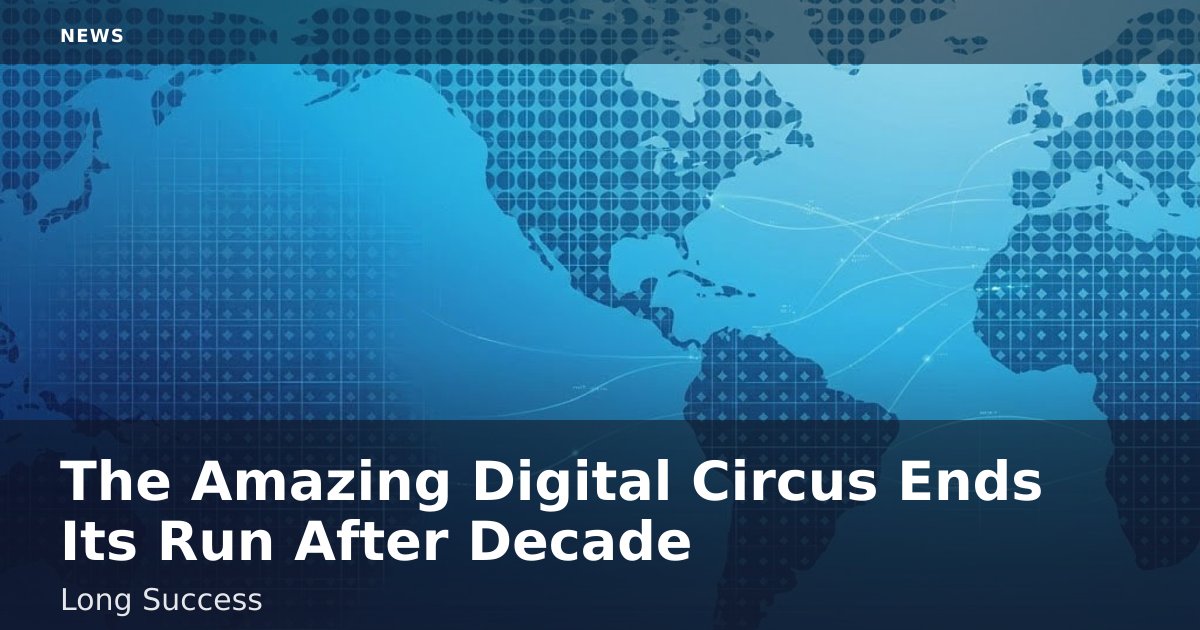 The Amazing Digital Circus Ends Its Run After Decade-Long Success