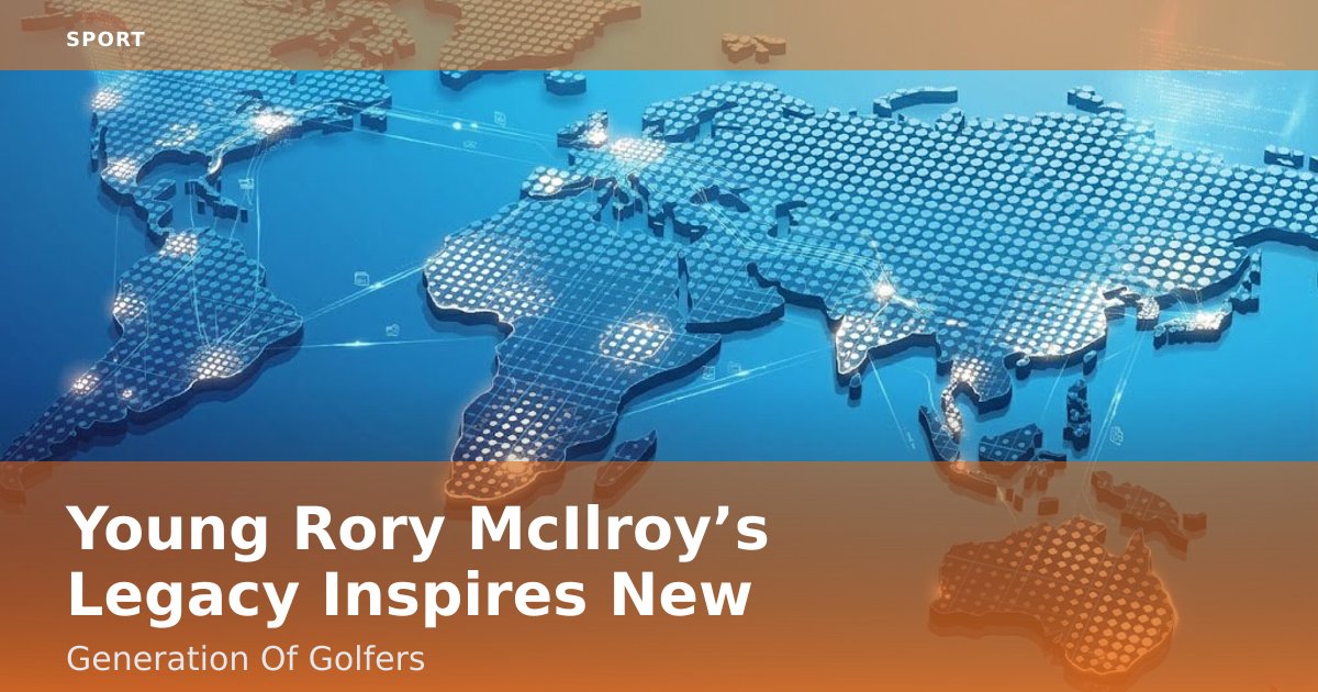 Young Rory McIlroy’s Legacy Inspires New Generation Of Golfers